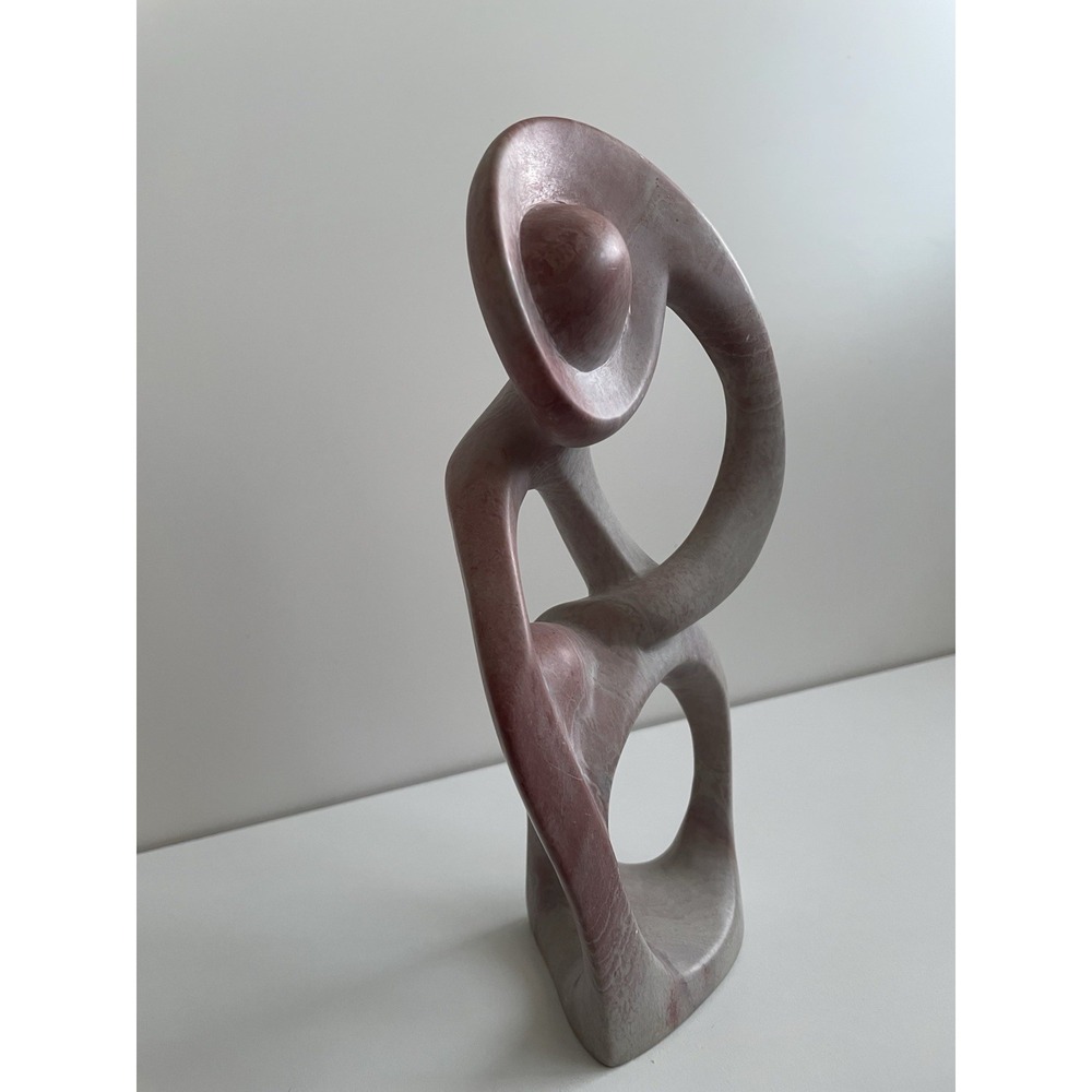 1995 Signed M GAITI Hand Carved STONE
